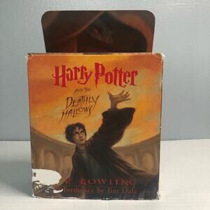 Harry Potter and the Deathly Hallows Audiobook 17 CD‎ Set Jim Dale J.K. Rowling